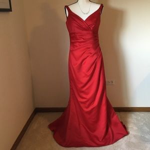 Stunning Garnet Formal Gown